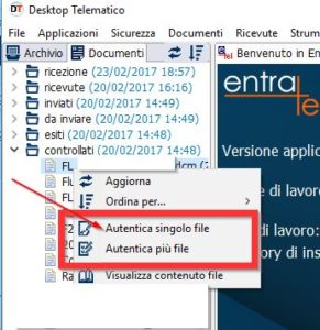 Desktop Telematico Autentica